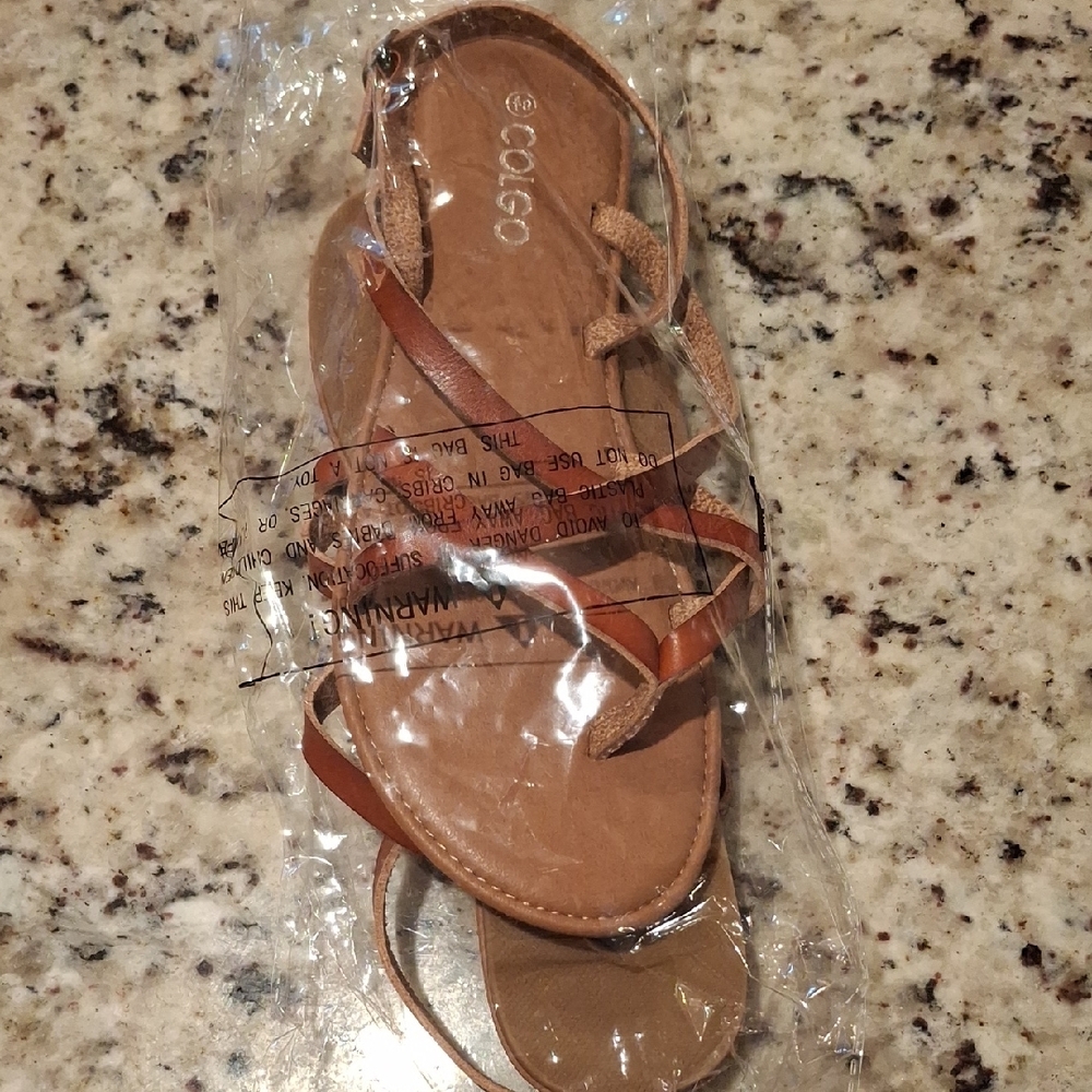 COPY - Brown Strappy Sandals